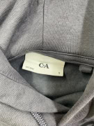 C&A ΦΟΥΤΕΡ ΜΕ ΚΟΥΚΟΥΛΑ TRUE DENIM LOGO ΓΚΡΙ ΑΝΔΡΙΚΟ S