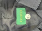 Y2K CANDA BELTED COAT MINIMAL BLACK MEN PRE OWNED XL