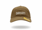 CARHARTT CAP SPELL OUT BROWN UNISEX PRE OWNED