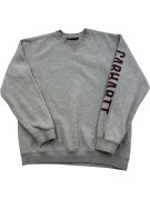 CARHARTT FELPA CREWNECK WORKWEAR GRIGIO MELANGE UOMO PRE OWNED M