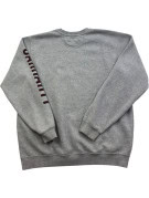 CARHARTT FELPA CREWNECK WORKWEAR GRIGIO MELANGE UOMO PRE OWNED M