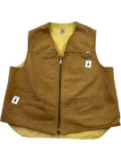 1980s  CARHARTT ΓΙΛΕΚΟ WORKWEAR ΚΑΦΕ ΑΝΤΡΙΚΟ PRE OWNED XL
