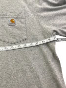 CARHARTT GRAPHIC TEE MINIMAL ΓΚΡΙ ΑΝΤΡΙΚΟ PRE OWNED L