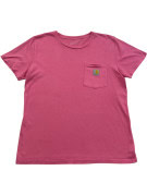 CARHARTT ΓΥΝΑΙΚΕΙΟ T SHIRT MINIMAL ΡΟΖ PRE OWNED M