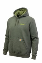 CARHARTT HOODIE WORKWEAR OLIVE MENS PRE OWNED S
