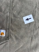 CARHARTT HOODIE WORKWEAR OLIVE ΑΝΤΡΙΚΟ PRE OWNED XL