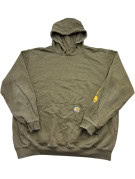 CARHARTT HOODIE WORKWEAR OLIVE ΑΝΤΡΙΚΟ PRE OWNED XL