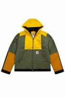 CARHARTT JACKET WORKWEAR OLIVE YELLOW ΑΝΤΡΙΚΟ PRE OWNED L