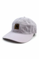 CARHARTT JOCKEY CAP VINTAGE LEATHER LOGO PATCH LILAC UNISEX ONE SIZE