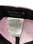 CARHARTT JOCKEY CAP VINTAGE LEATHER LOGO PATCH LILAC UNISEX ONE SIZE