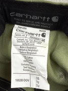 CARHARTT ΚΑΠΕΛΟ JOCKEY VINTAGE STYLE LEATHER LOGO PATCH ΓΚΡΙ UNISEX ONE SIZE