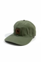 CARHARTT ΚΑΠΕΛΟ JOCKEY VINTAGE STYLE LEATHER LOGO PATCH ΓΚΡΙ UNISEX ONE SIZE