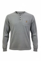 CARHARTT LONGSLEEVE MINIMAL ΓΚΡΙ ΑΝΤΡΙΚΟ PRE OWNED M