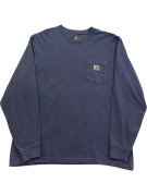 CARHARTT LOOSE FIT BLU UOMO PRE OWNED L
