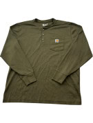 CARHARTT ΜΑΚΡΥΜΑΝΙΚΗ HENLEY WORKWEAR ΛΑΔΙ ΑΝΤΡΙΚΟ PRE OWNED XL