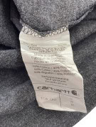CARHARTT ΜΑΚΡΥΜΑΝΙΚΗ ΜΠΛΟΥΖΑ WORKWEAR CHARCOAL ΓΚΡΙ ΑΝΤΡΙΚΟ PRE OWNED M