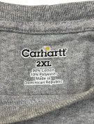 CARHARTT ΜΑΚΡΥΜΑΝΙΚΗ ΜΠΛΟΥΖΑ WORKWEAR ΓΚΡΙ ΑΝΤΡΙΚΟ PRE OWNED XXL