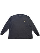 CARHARTT ΜΑΚΡΥΜΑΝΙΚΟ T SHIRT WORKWEAR FADED BLACK ΑΝΤΡΙΚΟ PRE OWNED XL