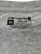 CARHARTT ΜΑΚΡΥΜΑΝΙΚΟ T SHIRT WORKWEAR ΓΚΡΙ ΑΝΤΡΙΚΟ PRE OWNED XXL
