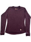 Carhartt Μακρυμάνικο Top Thermal Μπορντό XS