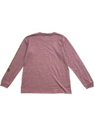 CARHARTT LONG SLEEVE T-SHIRT LOGO SPELLOUT PURPLE UNISEX S