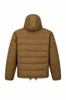 CARHARTT PUFFER JACKET WORKWEAR BROWN MEN PRE OWNED L