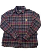 CARHARTT ΠΟΥΚΑΜΙΣΟ FLANNEL PLAID ΜΠΟΡΝΤΟ ΑΝΤΡΙΚΟ PRE OWNED M