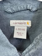 CARHARTT CAMICIA VINTAGE BLU UNISEX L usato
