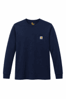 CARHARTT T SHIRT CLASSIC NAVY MEN PRE OWNED XL