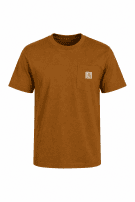 CARHARTT T SHIRT MINIMAL BROWN ΑΝΤΡΙΚΟ PRE OWNED XS