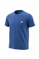 CARHARTT T SHIRT WORKWEAR ΜΠΛΕ ΑΝΤΡΙΚΟ PRE OWNED S