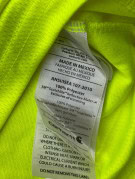 CARHARTT T SHIRT WORKWEAR NEON ΚΙΤΡΙΝΟ ΑΝΤΡΙΚΟ PRE OWNED XL