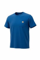 CARHARTT T SHIRT WORKWEAR ΡΟΥΑ ΜΠΛΕ ΑΝΤΡΙΚΟ PRE OWNED M