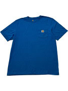 CARHARTT T SHIRT WORKWEAR ΡΟΥΑ ΜΠΛΕ ΑΝΤΡΙΚΟ PRE OWNED M