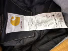 CARHARTT REWORKED  JACKET WORKWEAR BLACK YELLOW MEN PRE OWNED L