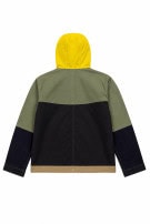 CARHARTT REWORKED JACKET WORKWEAR GREEN YELLOW MEN PRE OWNED