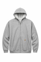 CARHARTT ZIP HOODIE MINIMAL GREY ΑΝΤΡΙΚΟ PRE OWNED 2XL
