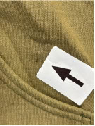 CARHARTT ZIP HOODIE WORKWEAR OLIVE ΑΝΤΡΙΚΟ PRE OWNED L