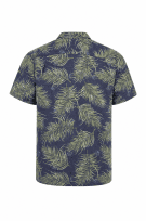 CARIBBEAN SHIRT VINTAGE BLUE MENS PRE OWNED S