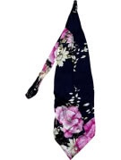 CARLO PIGNATELLI CRAVATTA FLOREALE NAVY UOMO PRE OWNED