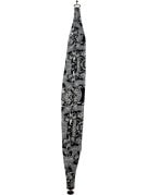 CARLO PIGNATELLI ΟΜΠΡΕΛΑ PAISLEY ΑΣΠΡΟΜΑΥΡΗ UNISEX PRE OWNED