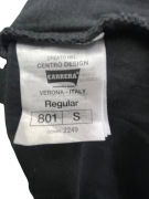 CARRERA JEANS T-SHIRT ΜΕ ΛΟΓΟΤΥΠΟ ΜΑΥΡΟ UNISEX S