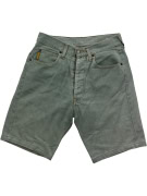 CERRUTI 1881 DENIM ΒΕΡΜΟΥΔΑ VINTAGE LOGO TAB KHAKI/GREY ΓΥΝΑΙΚΕΙΑ XS