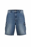 CERRUTI JEANS ΤΖΙΝ CARGO ΒΕΡΜΟΥΔΑ WASHED BLUE ΑΝΤΡΙΚΟ PRE OWNED M
