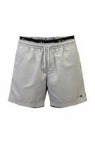 CHAMPION SPORTS SHORTS MINIMAL LIGHT GREY MEN PRE OWNED L