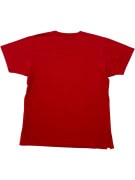 CHAMPION AUTHENTIC T-SHIRT CASUAL CON PICCOLO LOGO ROSSO DA UOMO SMALL