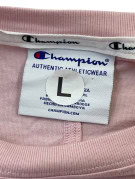 CHAMPION CREWNECK MINIMAL PINK ΓΥΝΑΙΚΕΙΟ PRE OWNED L