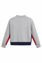 CHAMPION CREWNECK RETRO ΓΚΡΙ ΚΟΚΚΙΝΟ ΑΝΤΡΙΚΟ PRE OWNED M
