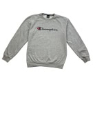 CHAMPION ΦΟΥΤΕΡ CASUAL LOGO ΓΚΡΙ ΑΝΔΡΙΚΟ XL