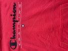 CHAMPION HOODIE SPORTSWEAR RED MENS PRE OWNED M